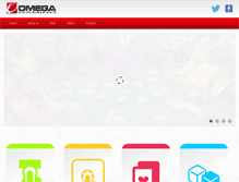 Tablet Screenshot of omegagroup.co.za